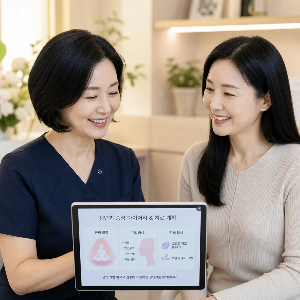 갱년기 피로·홍조·무기력, 태반주사가 도움이 될 수 있을까요